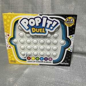 Pop It! Duel Bubble Popping Game for 1-2 Players 6 Ways to Play Memory Buffalo